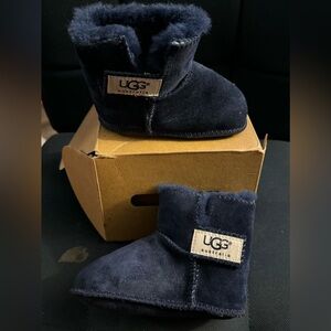 Navy blue baby Ugg boots soft